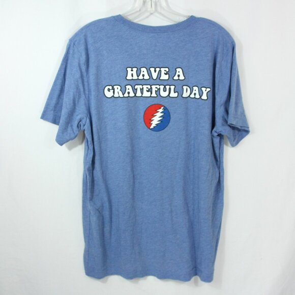 Bella Vintage Style Graphic Promo Grateful Day Irrigation T Shirt Tee Unisex L - Picture 4 of 4